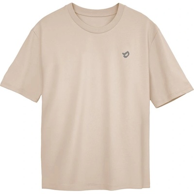 Vilgain Mask Badge Tee White Almond