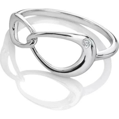 Hot Diamonds Stříbrný prsten Sleek DR290 o 59 b