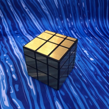 Rubikova kostka Mirror Cube QiYi MoFangGe pro speedcubing Zlatá