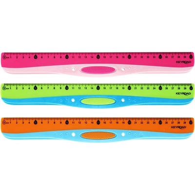 Easy 259672 KeyRoad pravítko 30 cm mix barev – Hledejceny.cz