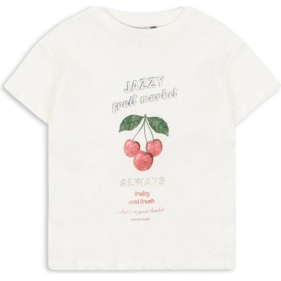 Tričko s krátkým rukávem ERA Off Whie / Peony Konges Slojd