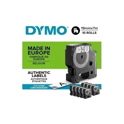 páska DYMO 45803 D1 Black On White Tape (19mm) (10ks) (2093098)
