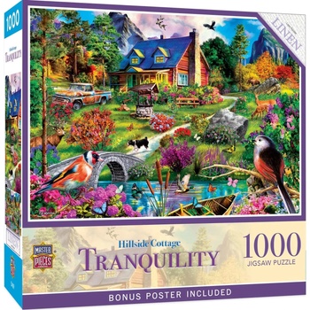 Masterpieces - Puzzle Tranquility: Hillside Retreat - 1 000 piese