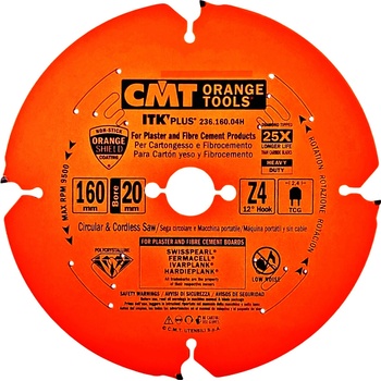CMT C236 pilový kotouč na cementotřískové desky 160x20 Z4