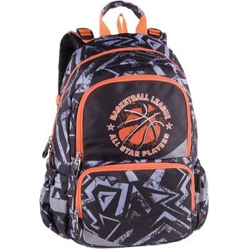 PULSE Раница Anatomic Basketball League, черно-оранжева (122133)