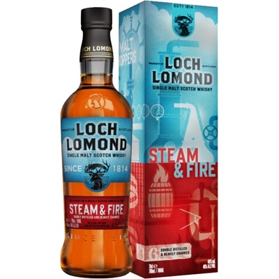 Loch Lomond Steam & Fire 46% 0,7 l (karton)