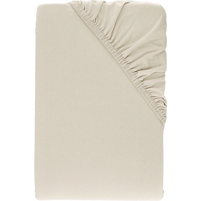 Livarno Bi-elastické napínací prostěradlo na boxspring béžové 90-100x200x10