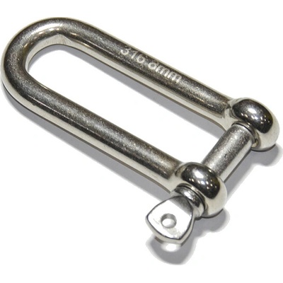 Třmen (šekl) dlouhý, nerez A4, 10mm, 2ks – Zboží Mobilmania