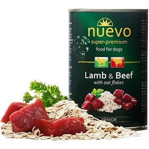 nuevo Консерва NUEVO DOG Senior Агне и Говеждо 400 г