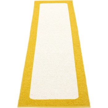 Pappelina Пътека за открито и закрито в цвят горчица и кремавоа 70x240 cm Ilda Mustard - Pappelina (IL5724)