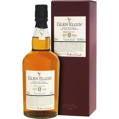 Glen Elgin 12y 43% 0,7 l (kazeta)