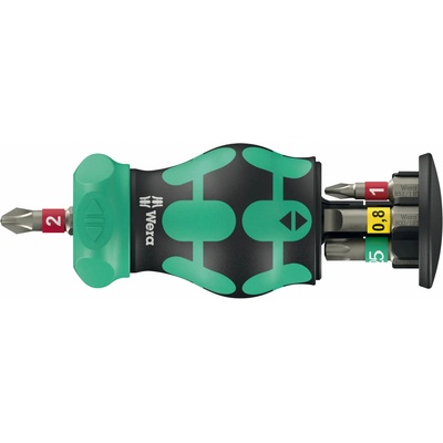 Wera 008891 Ráčnový šroubovák Kraftform Kompakt Stubby Magazin RA 1 (Sada 6 dílů)