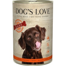 Dog's Love B.A.R.F čisté hovězí maso 400 g