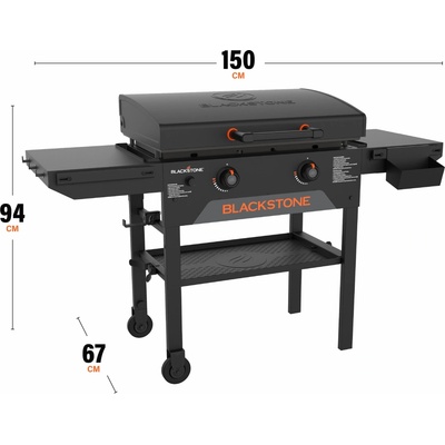 Blackstone 28" Omnivore Griddle s víkem