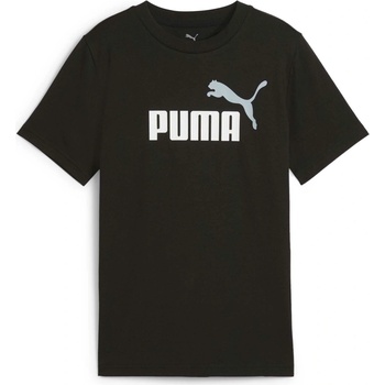 Puma Essentials 2 Color N0.1 Logo Tee B čierna biela
