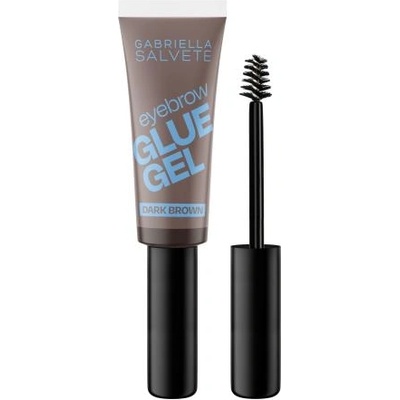 Gabriella Salvete Denim Story Brow Style Eyebrow Glue Gel дълготрайна фиксираща спирала за вежди 6 ml нюанс Dark Brown