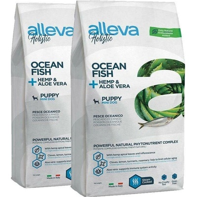 Alleva Holistic Puppy Mini Ocean Fish 2 x 12 kg