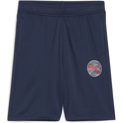 Puma ACTIVE SPORTS POLY shorts B dětské sportovní kraťasy tmavě modrá