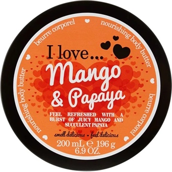 I Love Mango & Papaya подхранващо масло за тяло за жени 200 мл