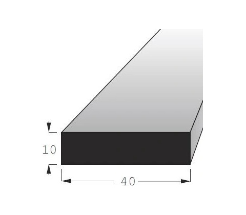 Hranolek 40x10mm, délka 200cm