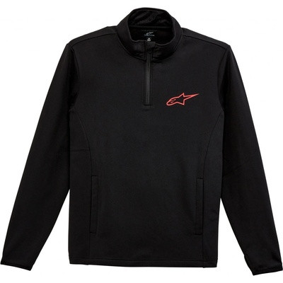 Alpinestars mikina MISSION V2 MIDLAYER Half Zip black