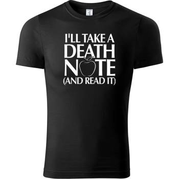 tričko I'll Take a Death Note černé