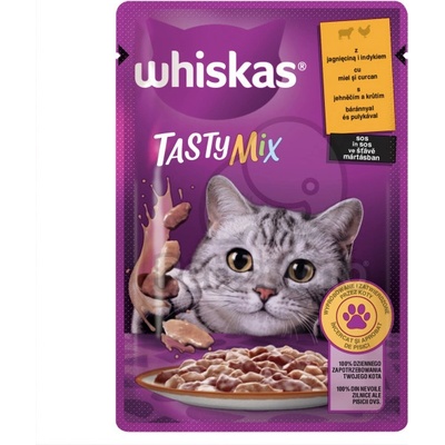 Whiskas Tasty Mix Creamy Creations lamb & turkey in sauce 85 g
