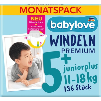 babylove Premium juniorplus 136 ks