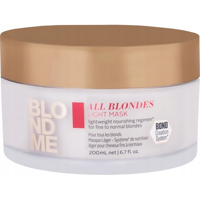 Schwarzkopf BlondME All Blondes Light Mask 200 ml
