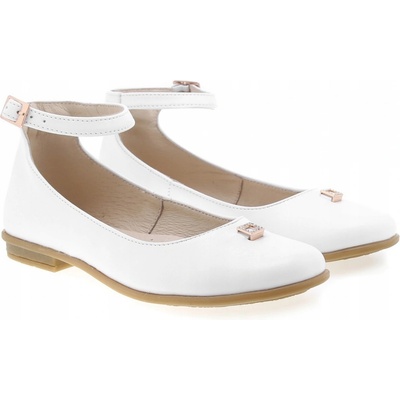 Emel e2662af-1 baleríny balerínky bílé