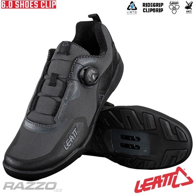 Leatt MTB 6.0 Clip Shoe Stealth 2023