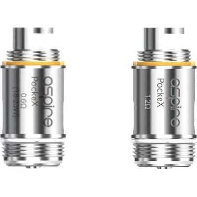 aSpire PockeX žhavící hlava nerez MTL 0,6ohm – Zboží Dáma