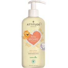 Attitude Dětské tělové mléko Baby leaves s vůní hruškové šťávy 473 ml