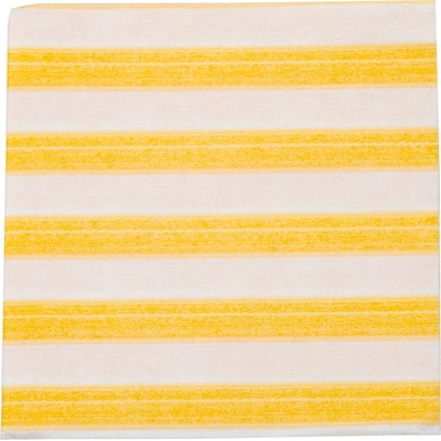 Zafferano Хартиени салфетки Righe раирани 25 x 25 см жълти 20 бр (NPQ2504)