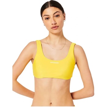 Superdry Code Essential bikini top - Yellow (Nautical Yellow)