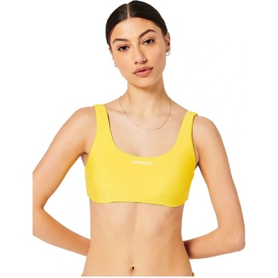 Superdry Code Essential bikini top - Yellow (Nautical Yellow)