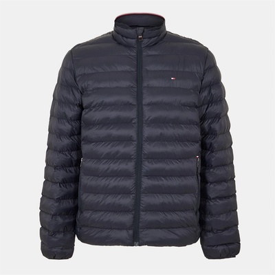 Tommy Hilfiger Яке Tommy Hilfiger Men's Packable Recycled Short Puffer Jacket - Desert Sky
