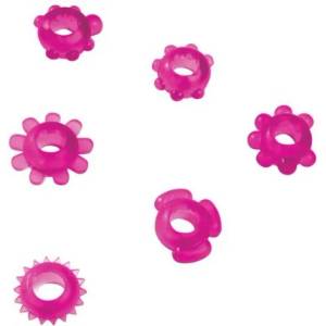 ToyJoy КОМПЛЕКТ РОЗОВИ ПЕНИС РИНГОВЕ ОТ Sexotlet. bg