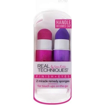 Real Techniques Sponges Miracle Remedy víceúčelové aplikátory v cestovním provedení 2 ks