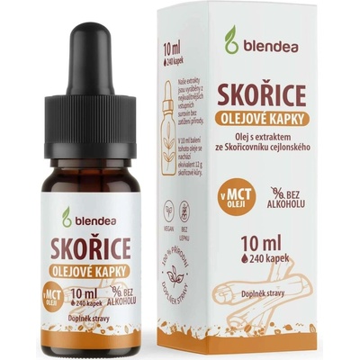 Blendea Skořice olejové kapky 10 ml