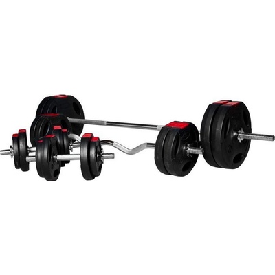 Gorilla Sports Sada činiek s hviezdicovým zámkom 100 kg