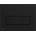 Ravak X01744 - Бутон за смиване UNI SLIM 24, 7x16, 5 cm черен (RK0041)