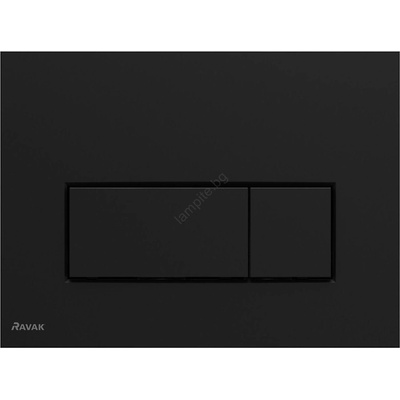 Ravak X01744 - Бутон за смиване UNI SLIM 24, 7x16, 5 cm черен (RK0041)