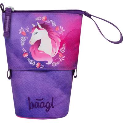 Baagl Школен пенал Pastelkovník Кон GRS BAAGL | Lilav | Момичешки | UNI