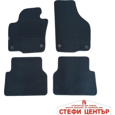 Paolo Мокетни стелки Paolo съвместими с VW TIGUAN I (2007-2016) 4 части (51976)
