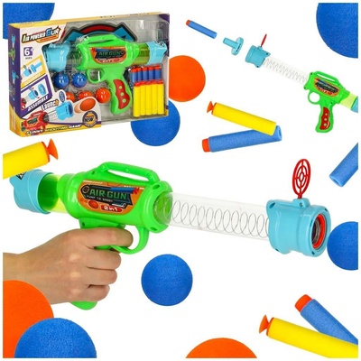 KIK Pistole na náboje 2v1 barevná