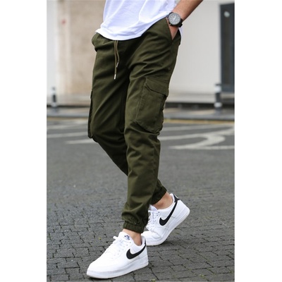 Madmext Мъжки спортен панталон 5447 - Тъмнозелен #330469 (330469_Тъмно зелен)