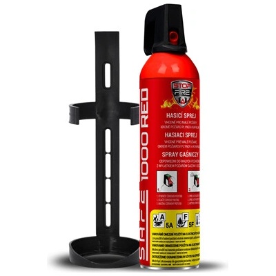 SET Hasicí sprej SAFE 1000 + držák SAFE 100F – Zboží Dáma