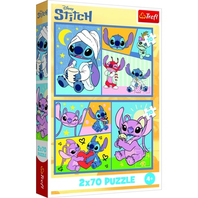 Trefl Lilo & Stitch So Stitchom nie je nuda 2 x 70 dielov