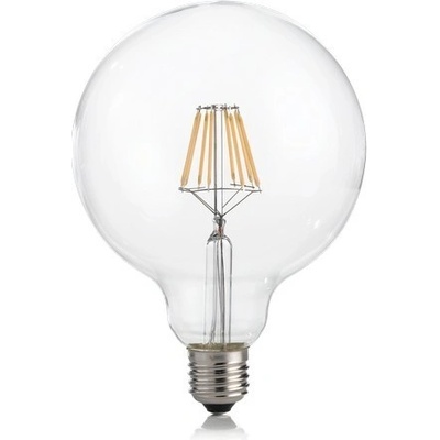 Ideal Lux 271590 LED žiarovka Globe 1x8W E27 860lm 3000K číra